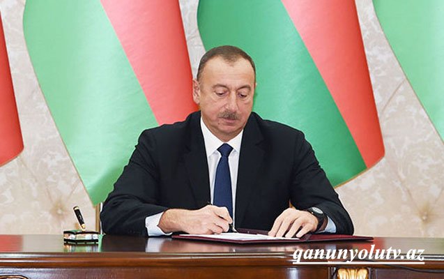 Prezident Sərəncam imzaladı
