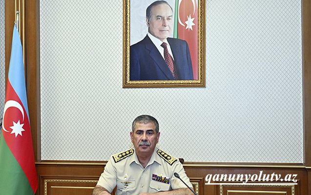 Müdafiə Nazirliyində geniş tərkibli kollegiya iclası keçirildi
