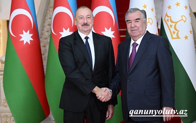 Prezident Rəhmonu təbrik etdi