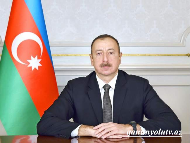 İlham Əliyev müraciət ünvanladı
