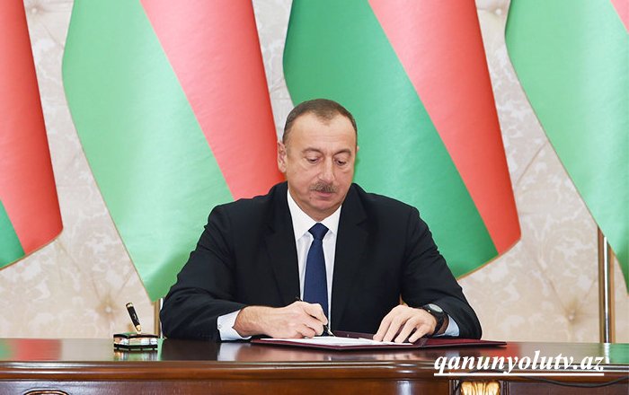 Prezident sərəncam imzaladı