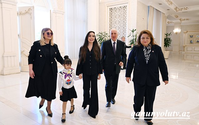 Leyla Əliyeva Sumqayıtda tədbirdə - Fotolar