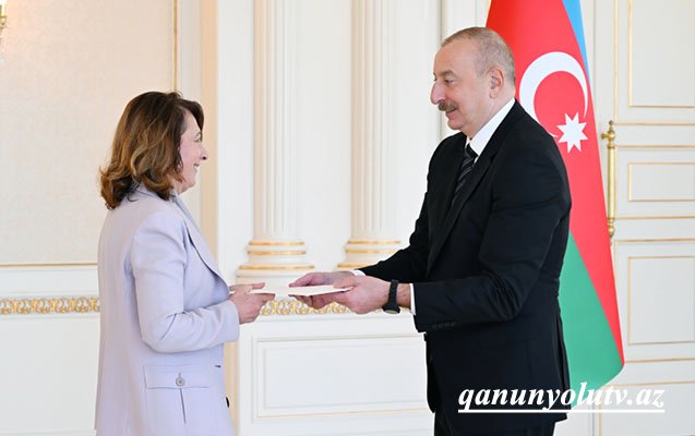 Prezident yeni səfirləri qəbul etdi - Videolar - Fotolar - Yenilənib