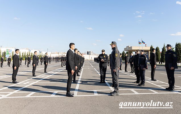 Vilayət Eyvazov sıra baxışı keçirdi - Video