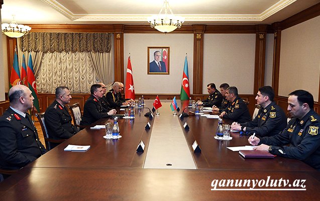 Zakir Həsənov Türkiyə nümayəndə heyətini qəbul etdi - Foto