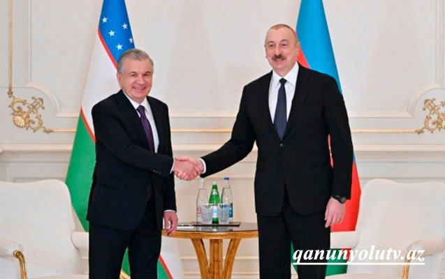 Şavkat Mirziyoyev İlham Əliyevi təbrik etdi