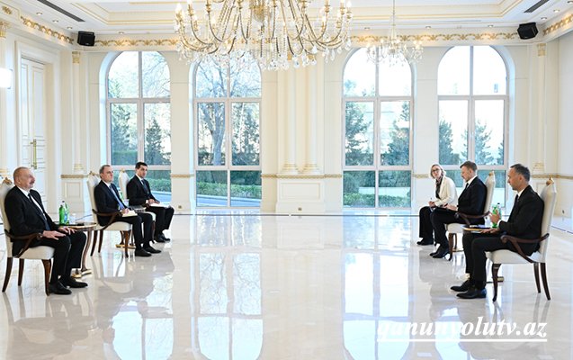 İlham Əliyev yeni səfirləri qəbul etdi - Yenilənib - Fotolar