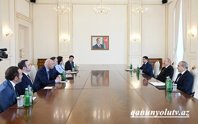 Prezident qəbul keçirdi - Fotolar - Yenilənib