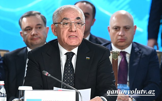 Baş nazir Avrasiya Hökumətlərarası Şurasının iclasında - Fotolar