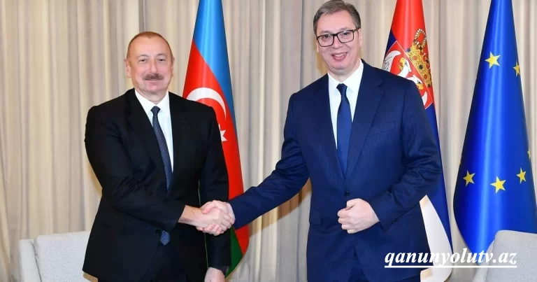 Prezident serbiyalı həmkarını təbrik etdi