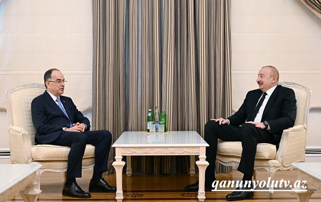 İlham Əliyev albaniyalı həmkarı ilə görüşdü - Foto - Yenilənib