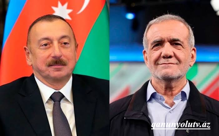 İlham Əliyev Pezeşkianla telefonla danışdı