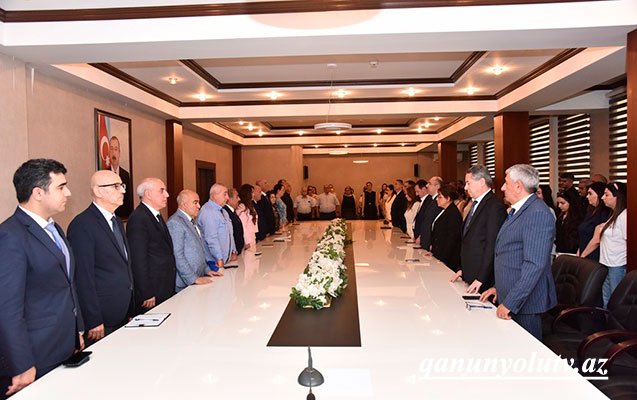 Nəsimidə Heydər Əliyevlə bağlı tədbir keçirildi - Fotolar