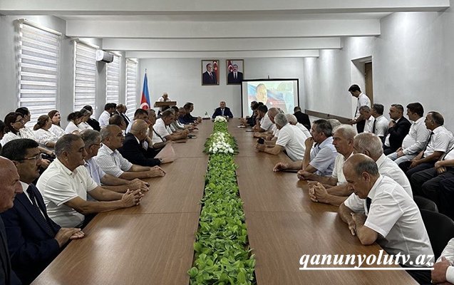 Beyləqanda dəyirmi masa keçirildi - Fotolar