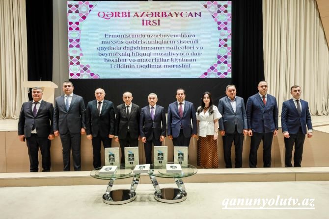 Sabunçuda Qərbi Azərbaycana həsr olunan kitab təqdim olundu - Fotolar