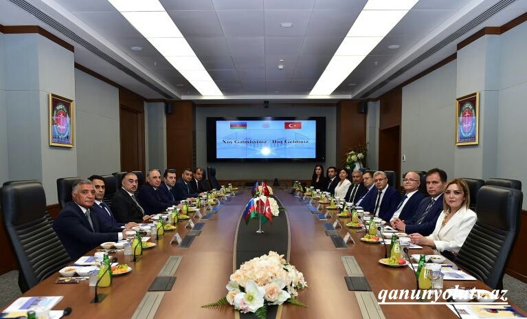 Baş prokuror Ankarada görüşlər keçirdi - Fotolar