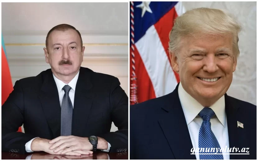Prezident Trampa təşəkkür etdi