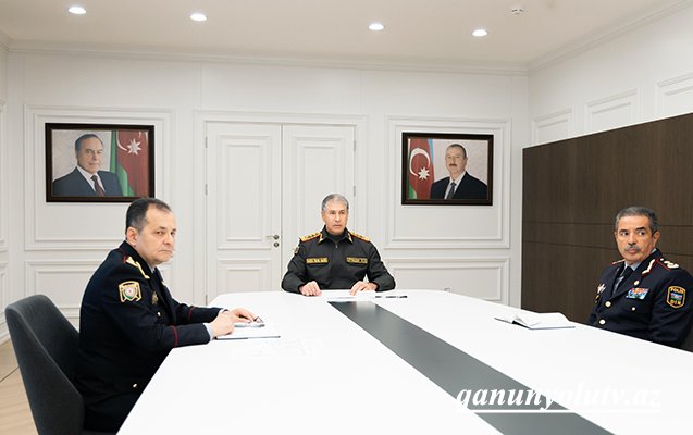 Vilayət Eyvazov əməliyyat müşavirəsi keçirdi