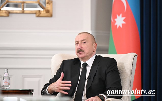 Prezidentin cavablandırdığı suallar - Tam mətn