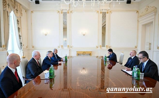 Prezident qəbul keçirdi - Fotolar