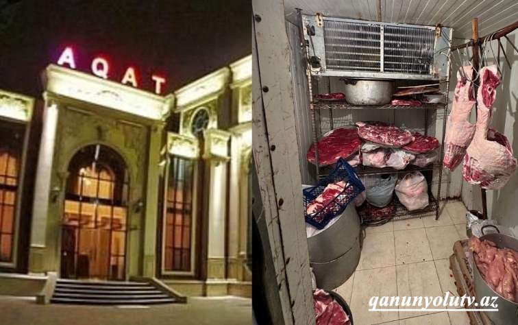 “Aqat” şadlıq evində insanlara camış əti verilirmiş - Fotolar