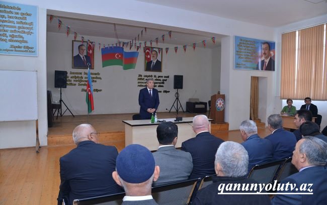 Süleyman Mikayılov növbəti səyyar görüşü keçirdi - Fotolar