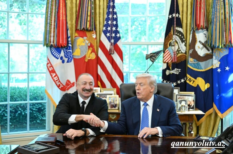 Prezident Trampa təşəkkür etdi