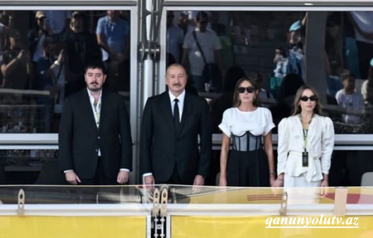 Prezidentin sosial media hesablarında Formula 1-lə bağlı paylaşım edilib - Video